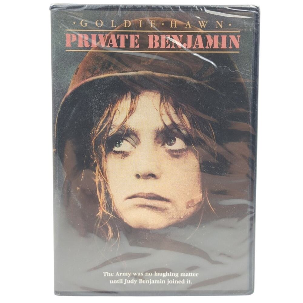 Private Benjamin DVD 1980 Goldie Hawn Howard Zieff Comedy War Film New Sealed